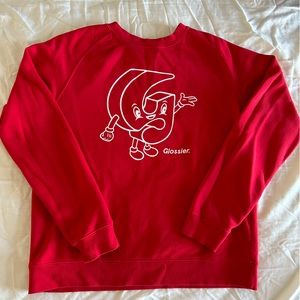 Glossier G Pal Crewneck Sweatshirt | Limited Edition
